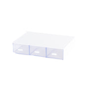 Cosmetic drawer type composable sorting box for students'' dormitory