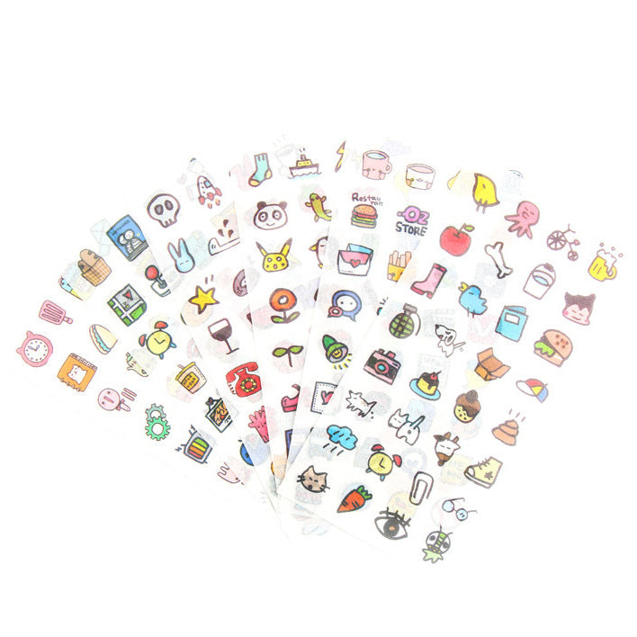 Three Picks And Paper Stickers