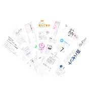 Three Picks And Paper Stickers