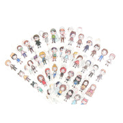 Three Picks And Paper Stickers