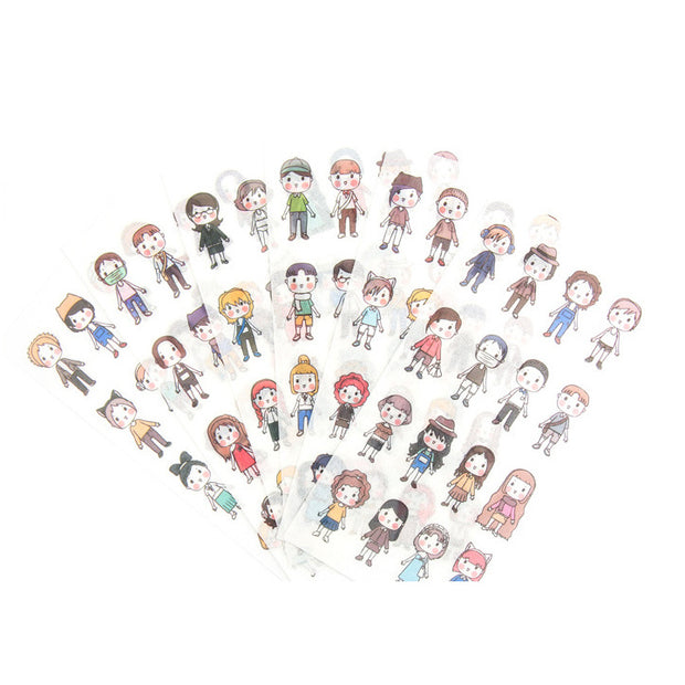 Three Picks And Paper Stickers
