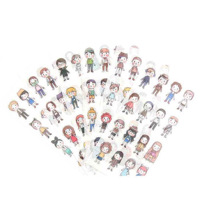 Three Picks And Paper Stickers