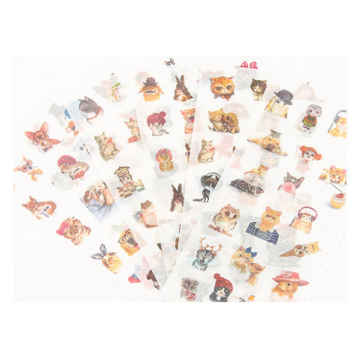 Three Picks And Paper Stickers