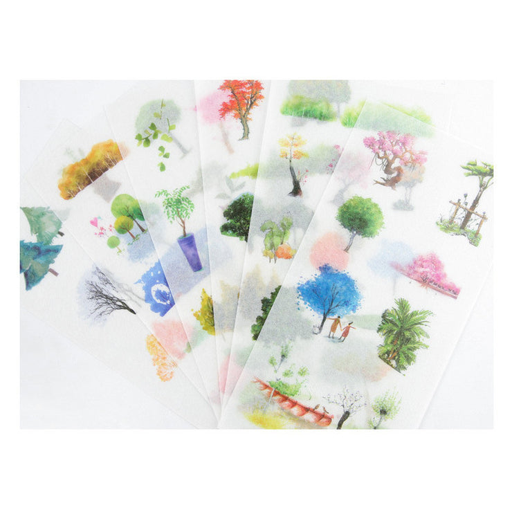 Three Picks And Paper Stickers