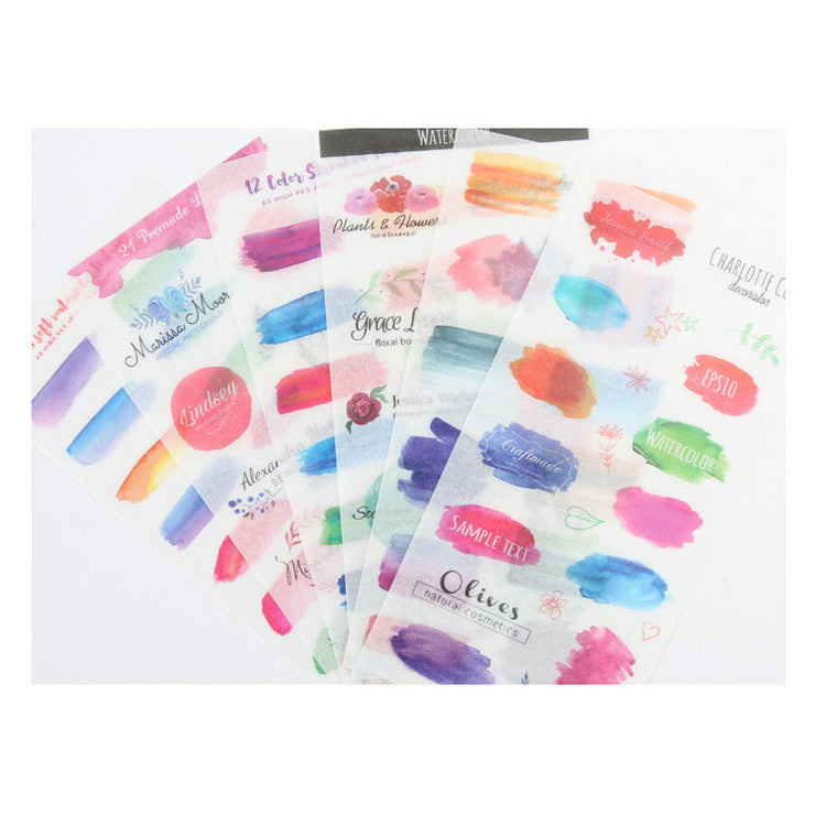 Three Picks And Paper Stickers