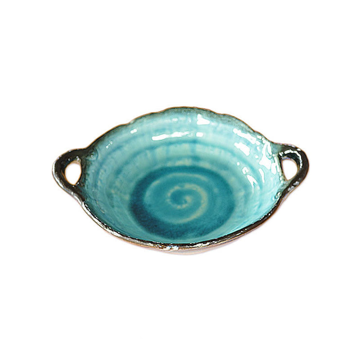 Ceramic Round Spring Deep Bowls And Bowls Tableware