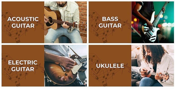 Capo Quick Change Guitar Capo  Wooden With 5 Guitar Picks