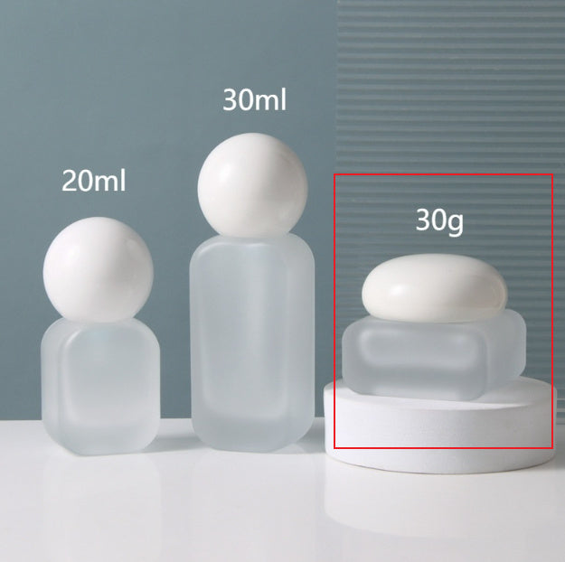 Press Spray Subpackage Fire Extinguisher Bottles Cream Cosmetic Glass Bottle