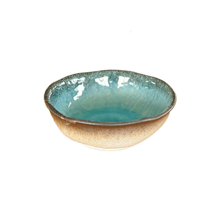 Ceramic Round Spring Deep Bowls And Bowls Tableware