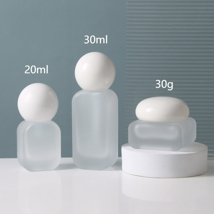 Press Spray Subpackage Fire Extinguisher Bottles Cream Cosmetic Glass Bottle