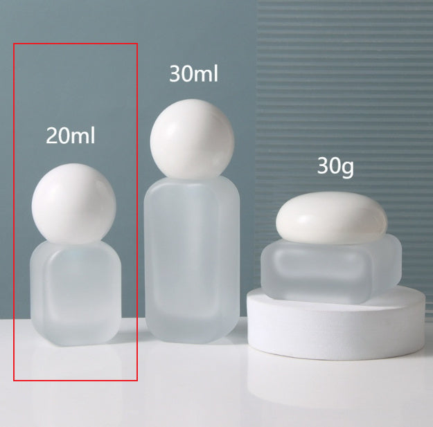 Press Spray Subpackage Fire Extinguisher Bottles Cream Cosmetic Glass Bottle